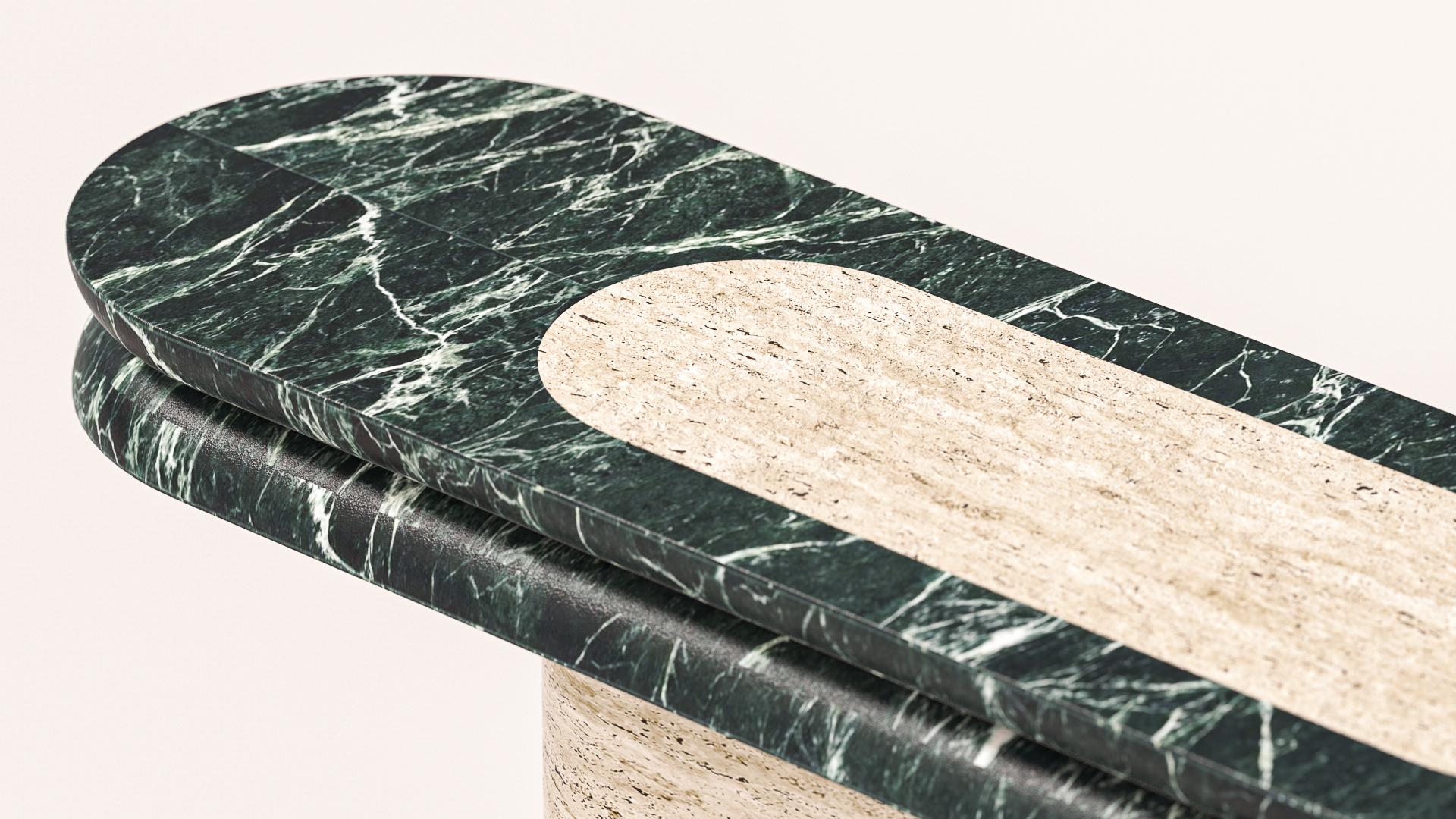 Arthur’s passion and dedication to process inspire him to constantly discover new manufacturing techniques and innovative shapes that he brings to life through hand-picked materials and executed by the best French craftsmen. His collectible design