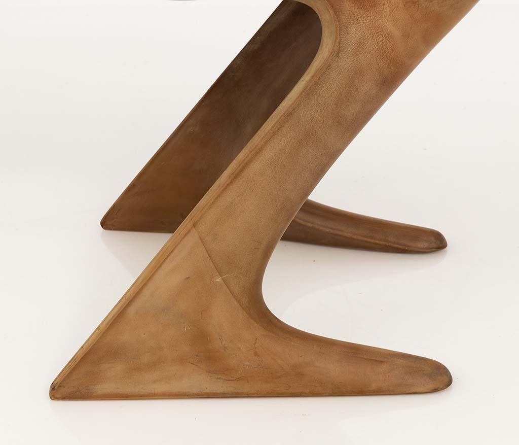 Late 20th Century Ernst Moeckl Style Kangaroo Chair