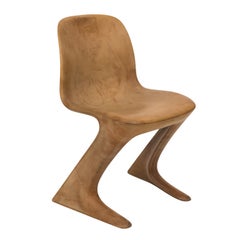 Contemporary Cantilever Kangaroo Chair in the Manner of Ernst Moeckl