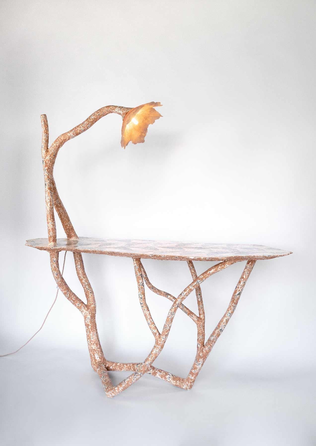 Aluminum Contemporary Caracalla console Table For Sale