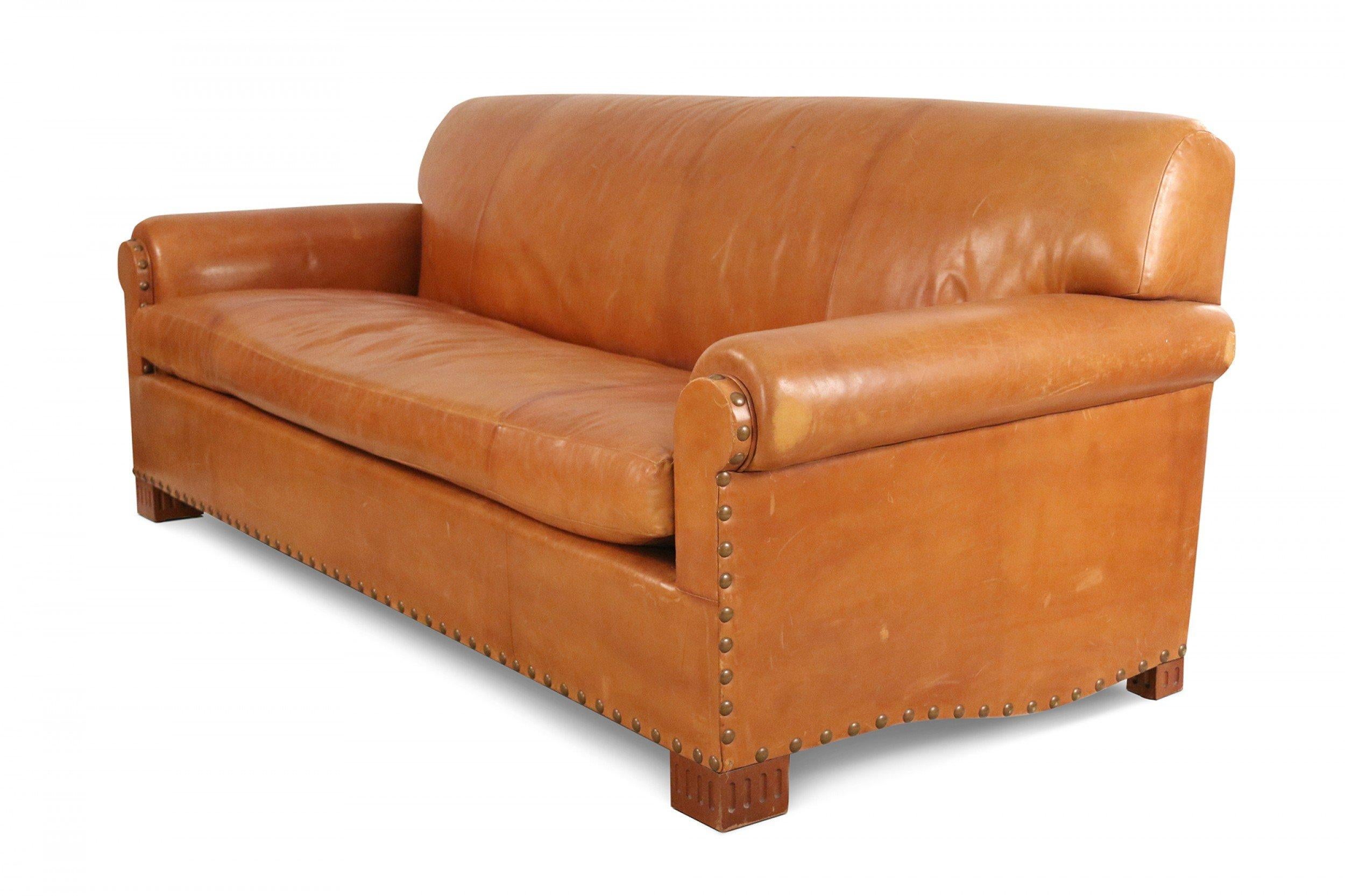 2 cushion leather sofa