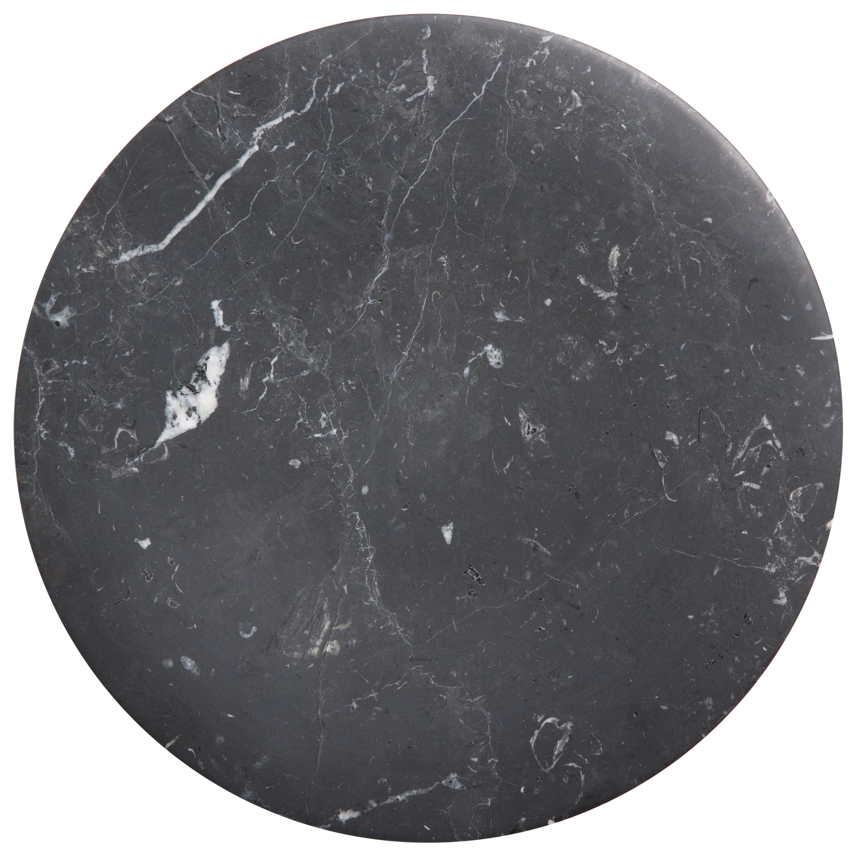 Contemporary Carnico Black Marble Tray For Sale