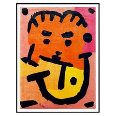 Contemporary Carpet, After the Artist Paul Klee "Musiker"