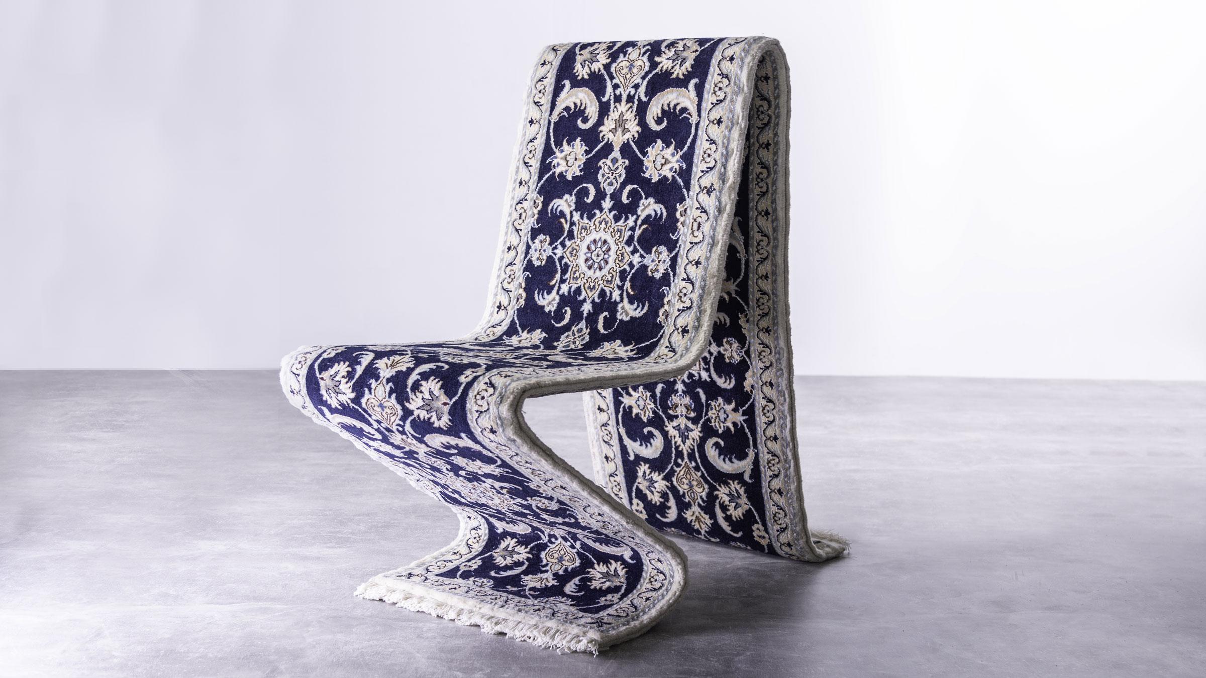 Silla de moqueta contemporánea Moderno en venta