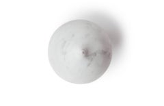 Contemporary Carrara Marble Pumo Sculpture