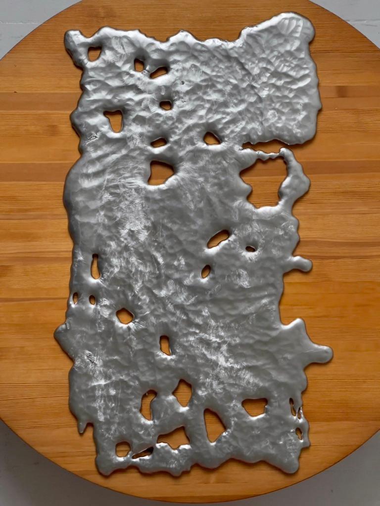 Contemporary Cast Aluminium Sculpture by Danish Artist Marianne Hesselbjerg 8