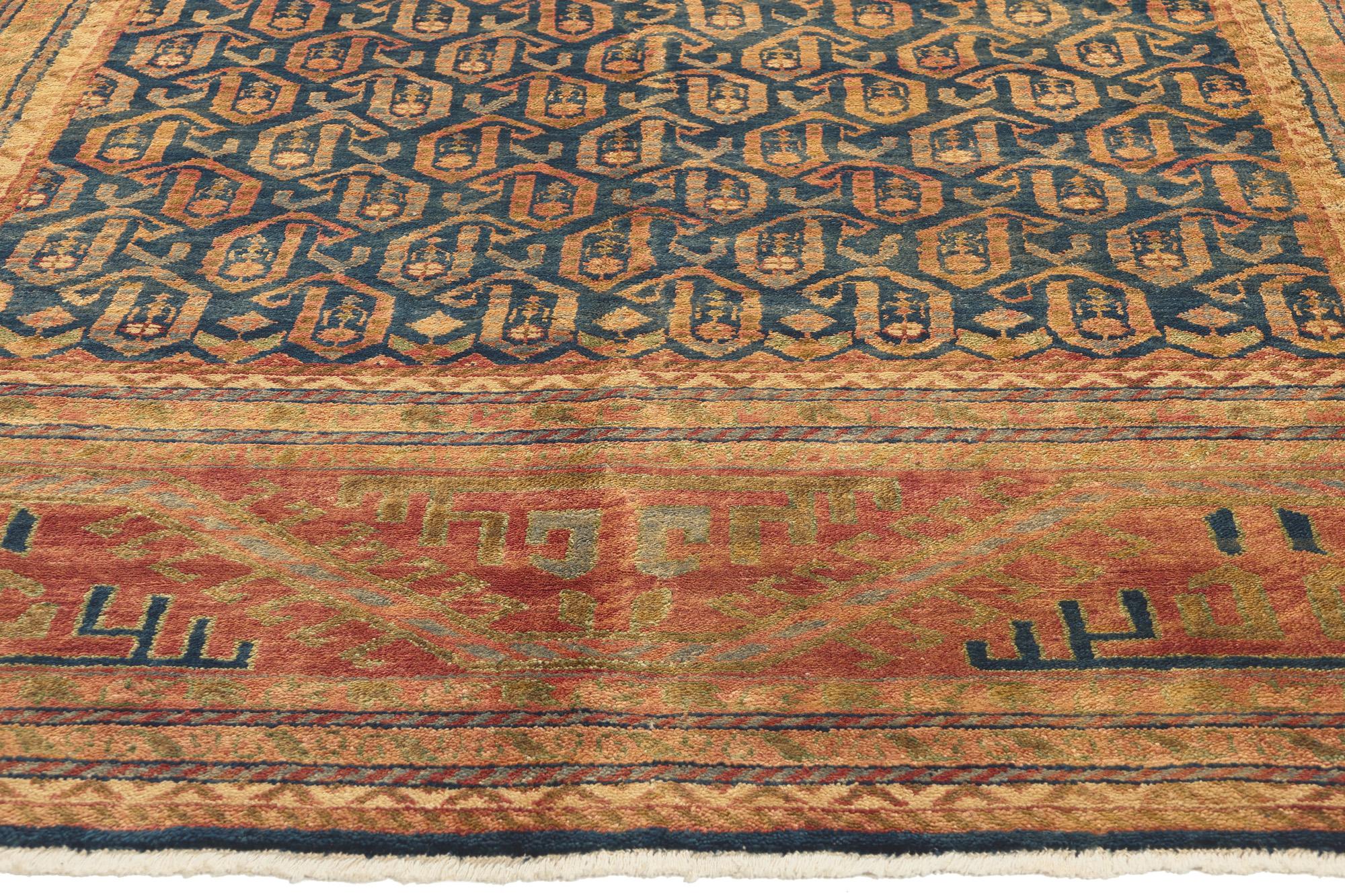 Nueva Alfombra Contemporánea India Kazak Caucásica, 08'05 x 11'02 Indio en venta