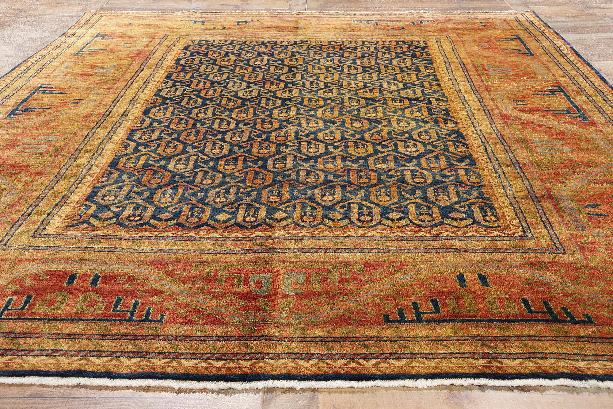 Nueva Alfombra Contemporánea India Kazak Caucásica, 08'05 x 11'02 Lana en venta