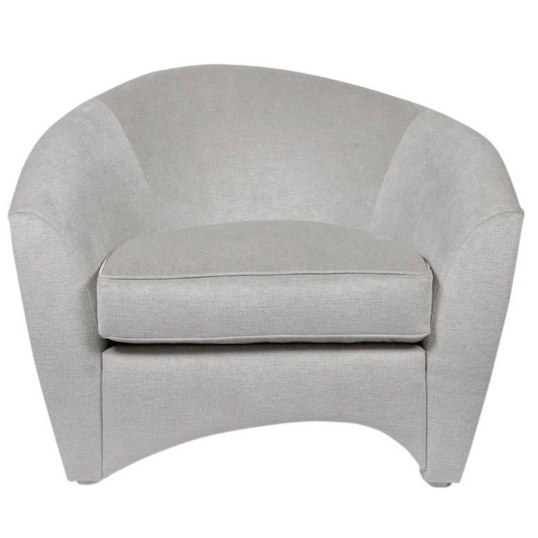 The Wink chair (and matching sofa) are equally striking when paired together or placed individually. Uniquely but subtly asymmetrical in their form and detailing they are perfect for both formal and informal room settings.