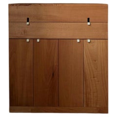 Contemporary Cedar Credenza “LP” with Nylamid Pulls, Architectural Collection.