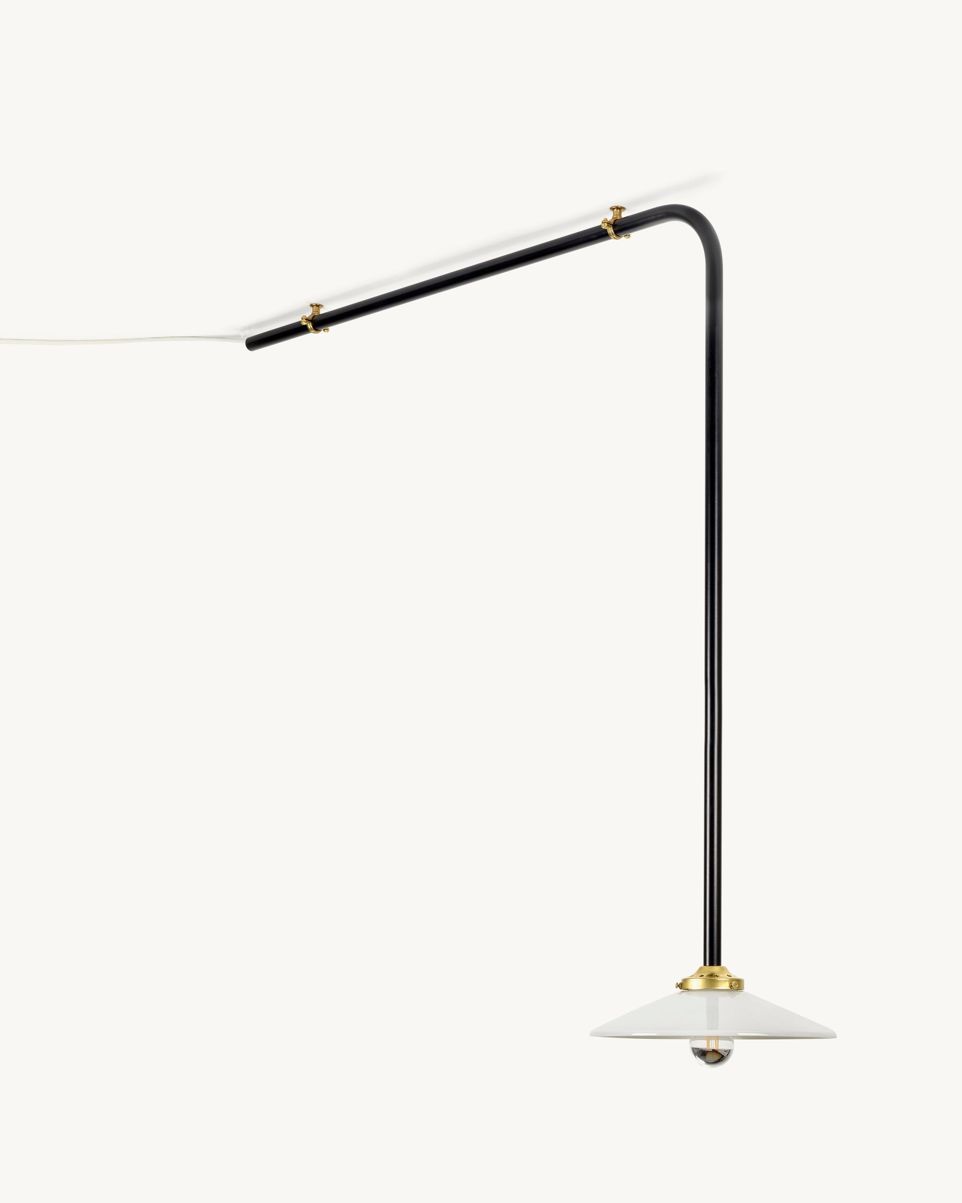 Steel Contemporary Ceiling Lamp N°1 by Muller Van Severen x Valerie Objects, Brass For Sale