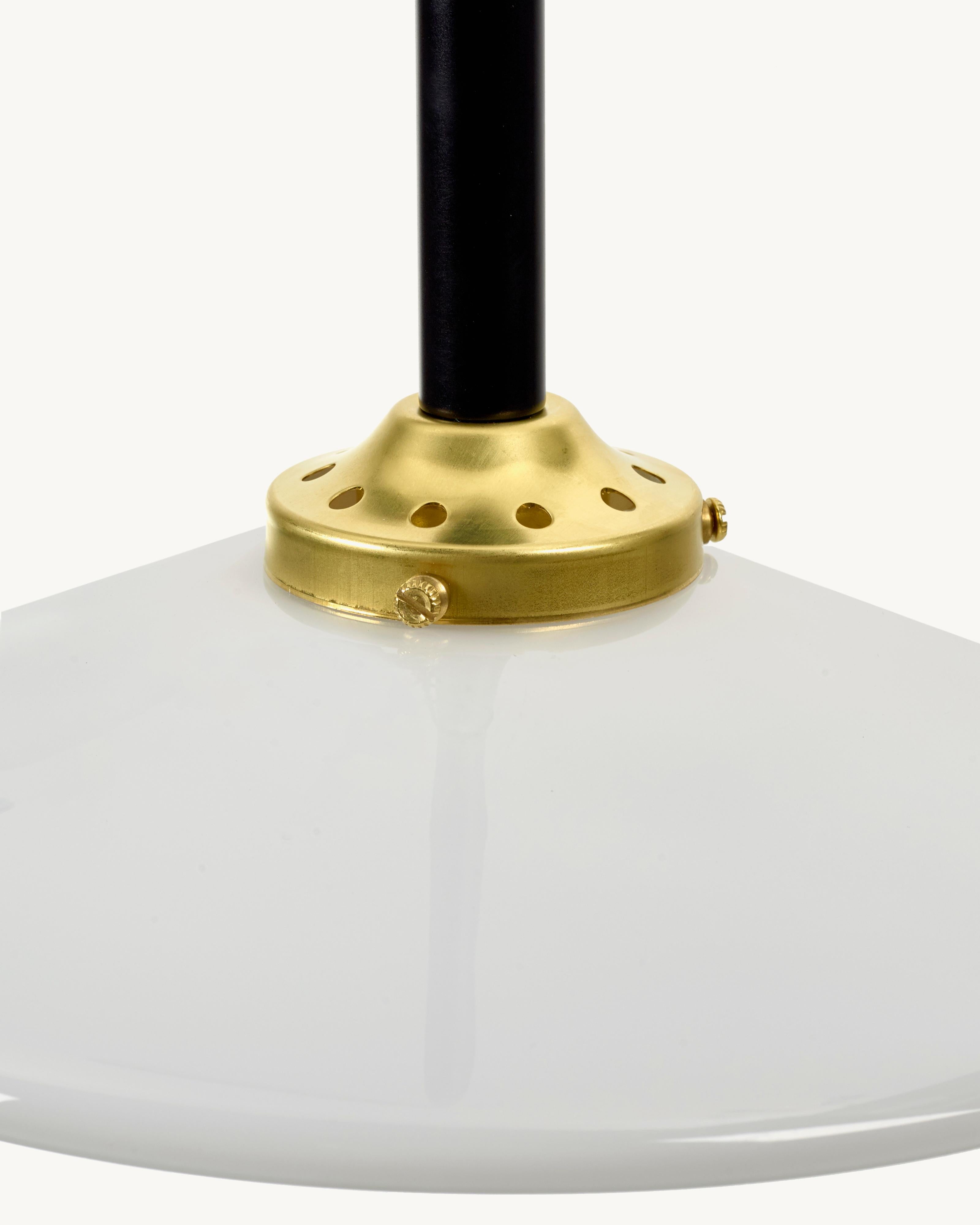 Contemporary Ceiling Lamp N°3 by Muller Van Severen x Valerie Objects, Brass For Sale 1