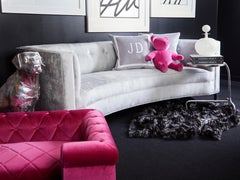 Contemporary Cellini Sofa Handcrafted by James by Jimmy Delaurentis