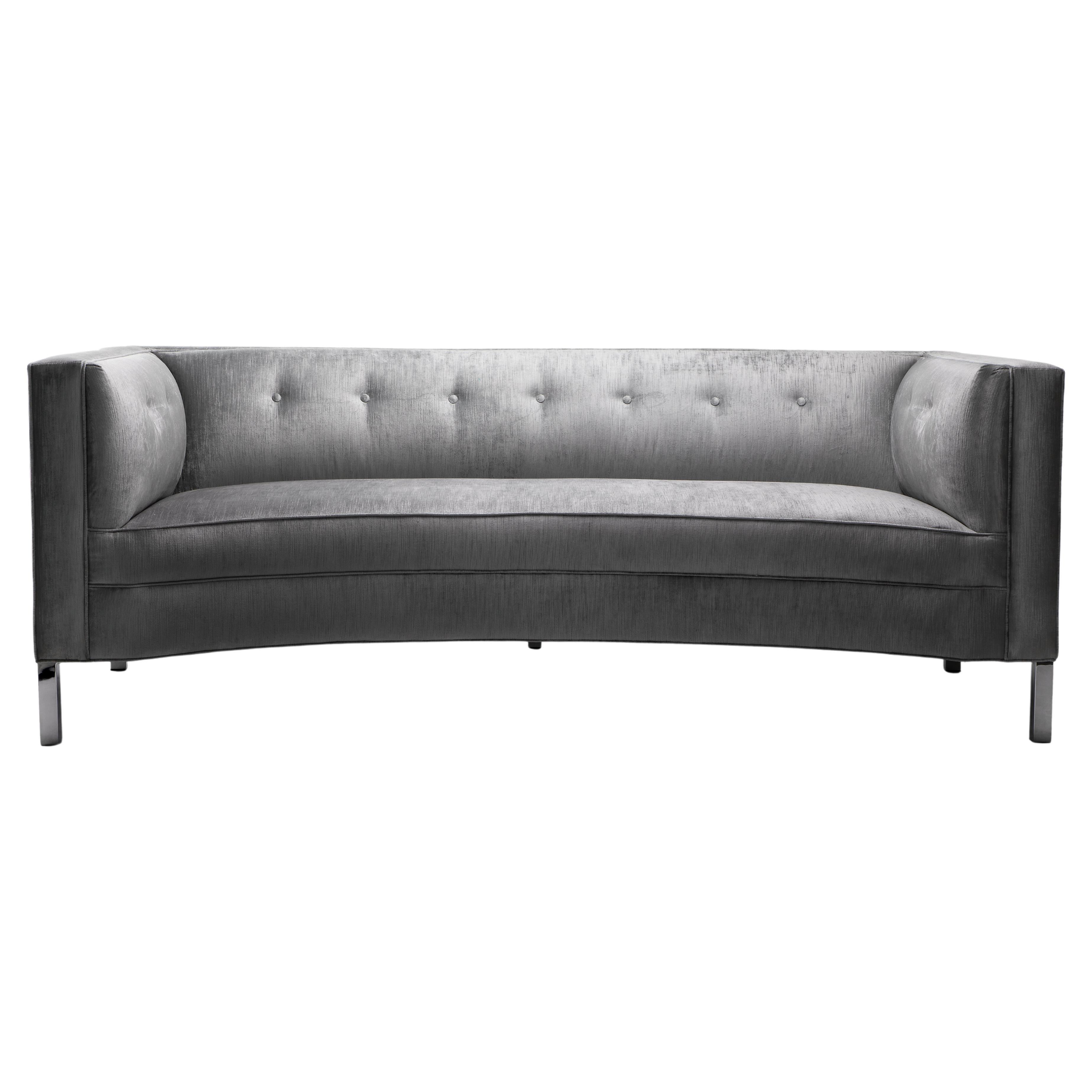 Contemporary Cellini Sofa Handcrafted by James by Jimmy Delaurentis For Sale