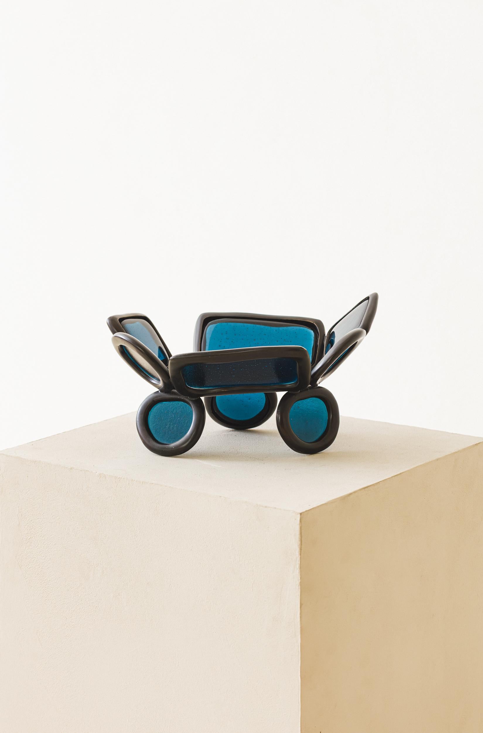 Brasiliano Centrotavola contemporaneo Distorsione materiale di Lucas Recchia, 2025 in vendita