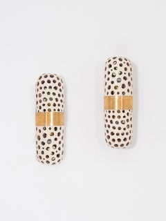 Aplique Contemporáneo de Cerámica y Latón de Agnès Debizet, Edición Limitada