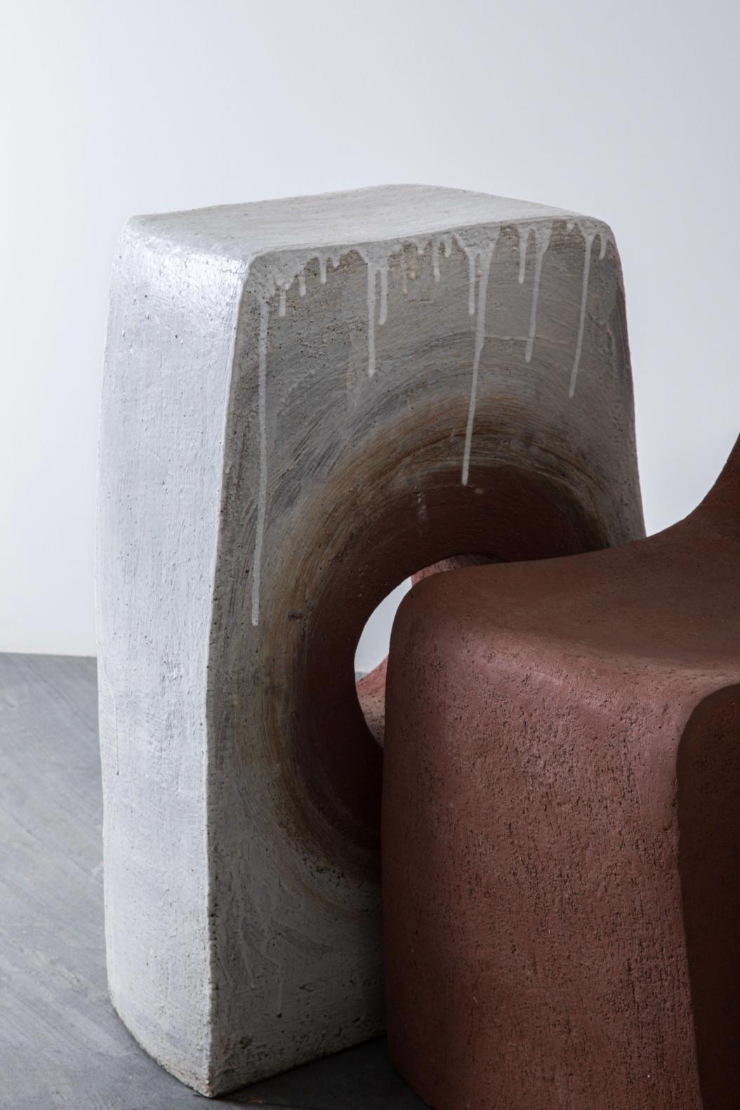 Contemporary Ceramic Armchair by Agnès Debizet  In New Condition For Sale In London, GB