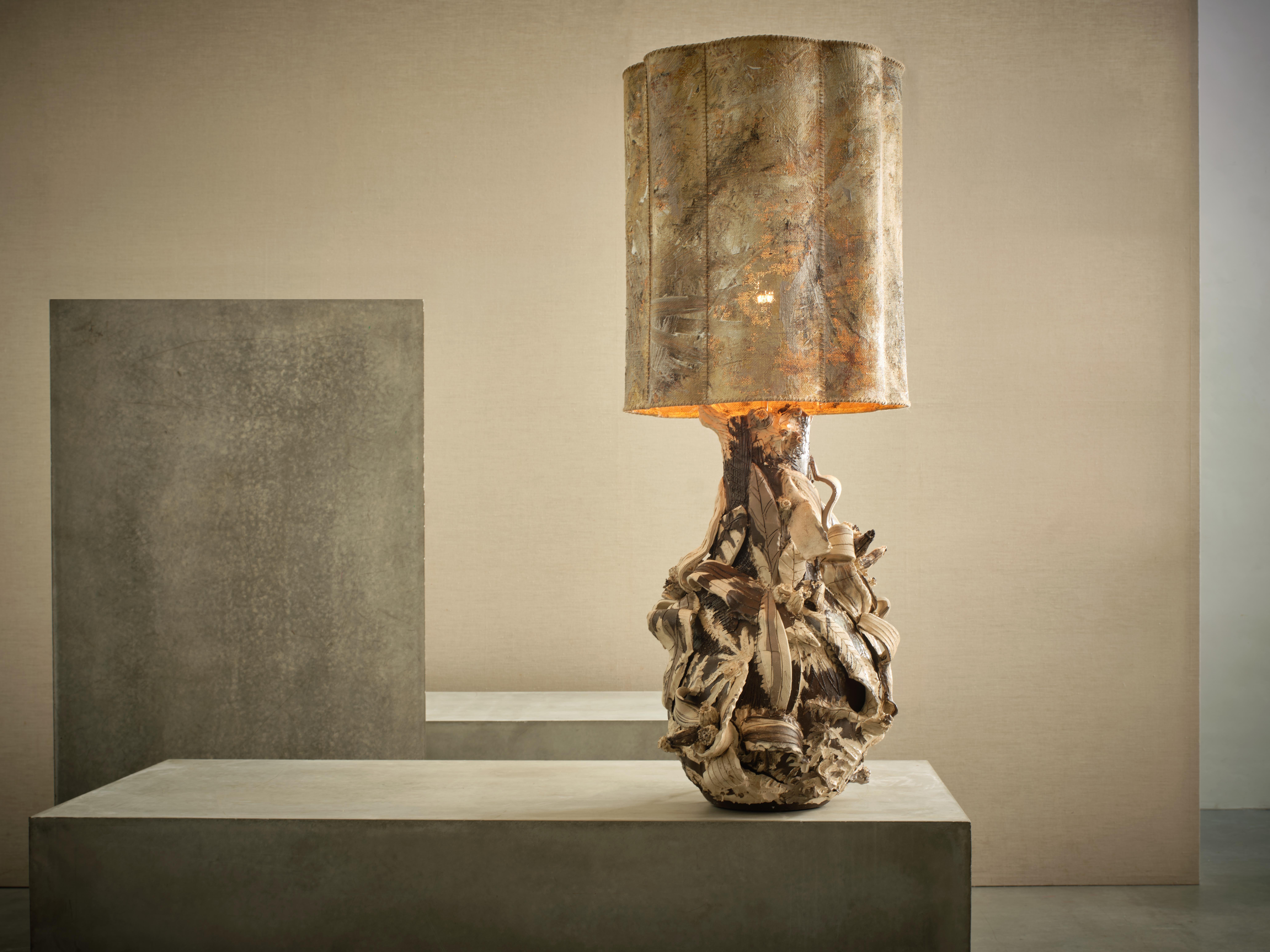 Lampe Blooming Terra en céramique Contemporary MVC23008 by Maarten Vrolijk Neuf - En vente à 1204, CH