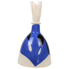 Contemporary Ceramic Bottle with Stopper, Flacon Mer 33