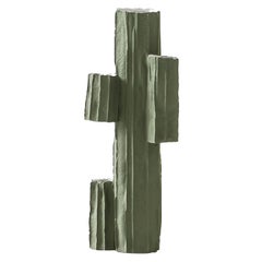Vase à cactus contemporain en céramique #3 coloré