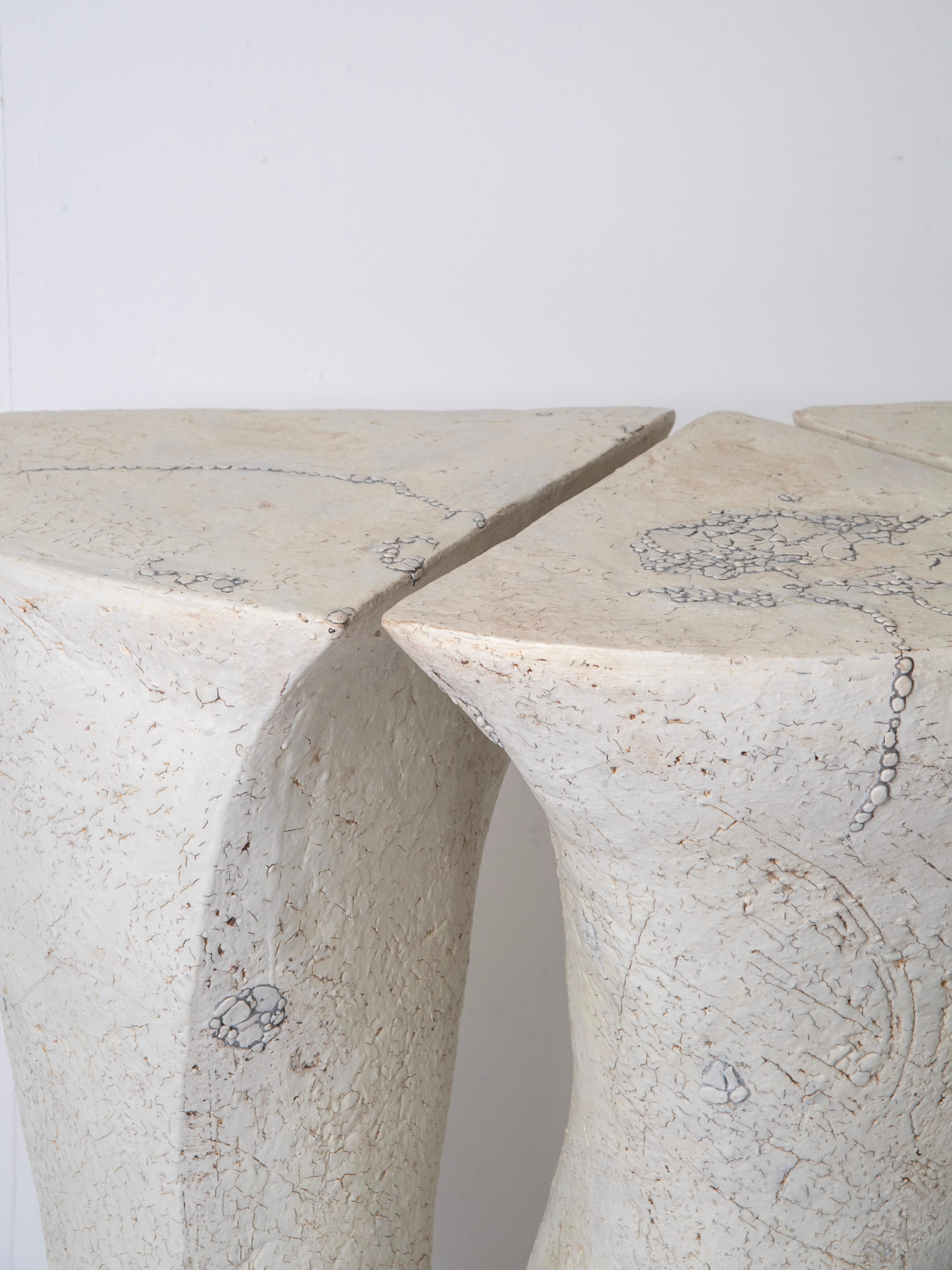 Fait main Contemporary Ceramic Console by Agnès Debizet en vente