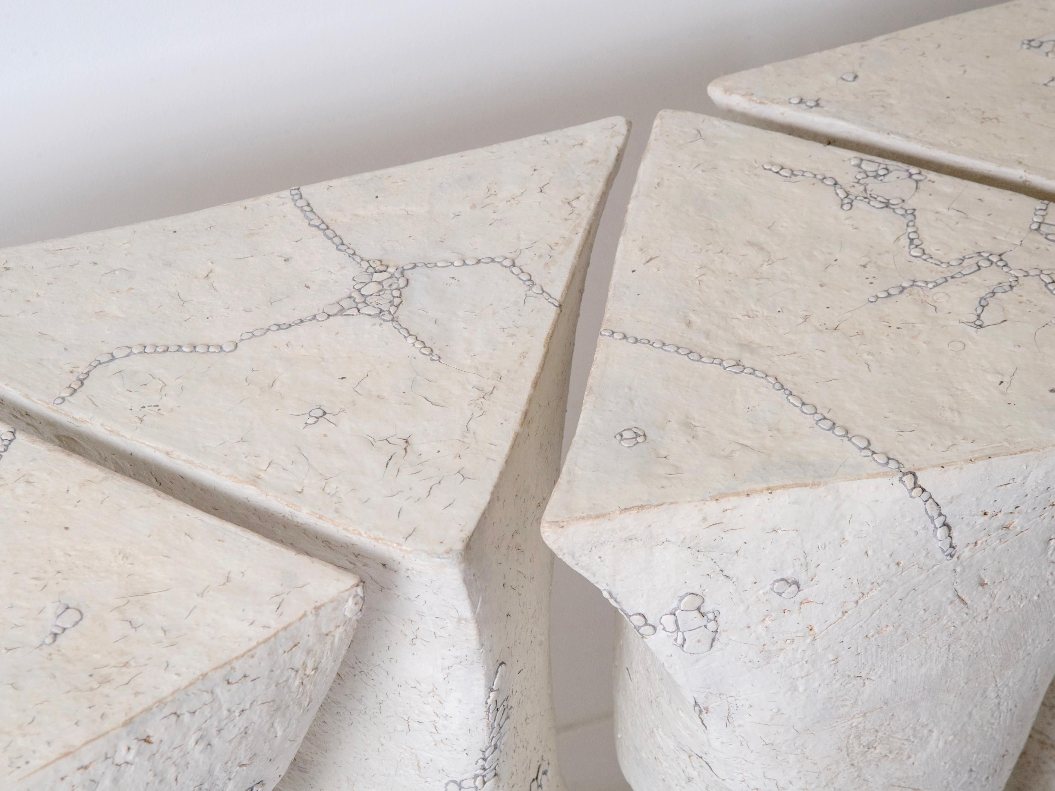 XXIe siècle et contemporain Contemporary Ceramic Console by Agnès Debizet en vente