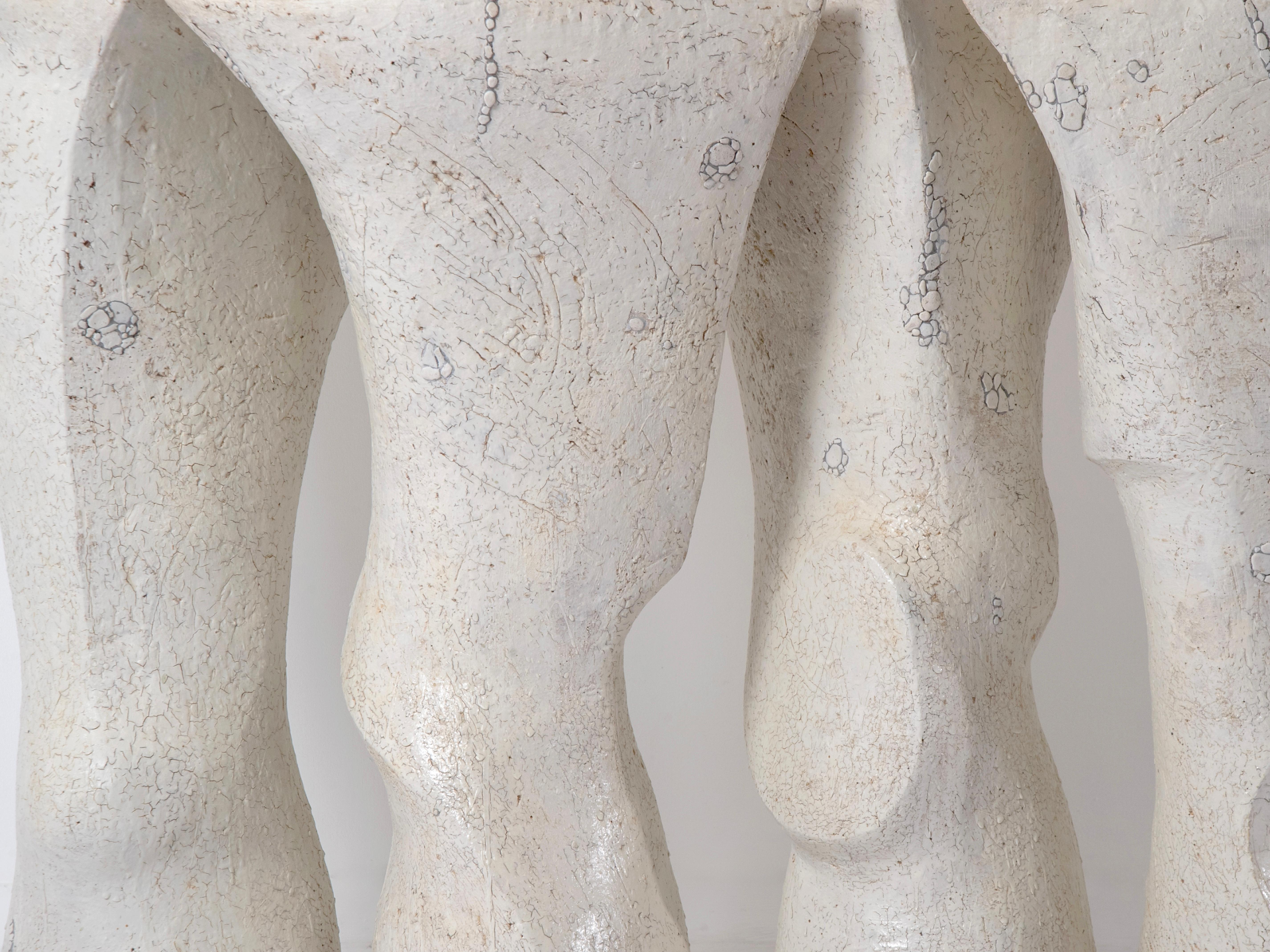 Porcelaine Contemporary Ceramic Console by Agnès Debizet en vente