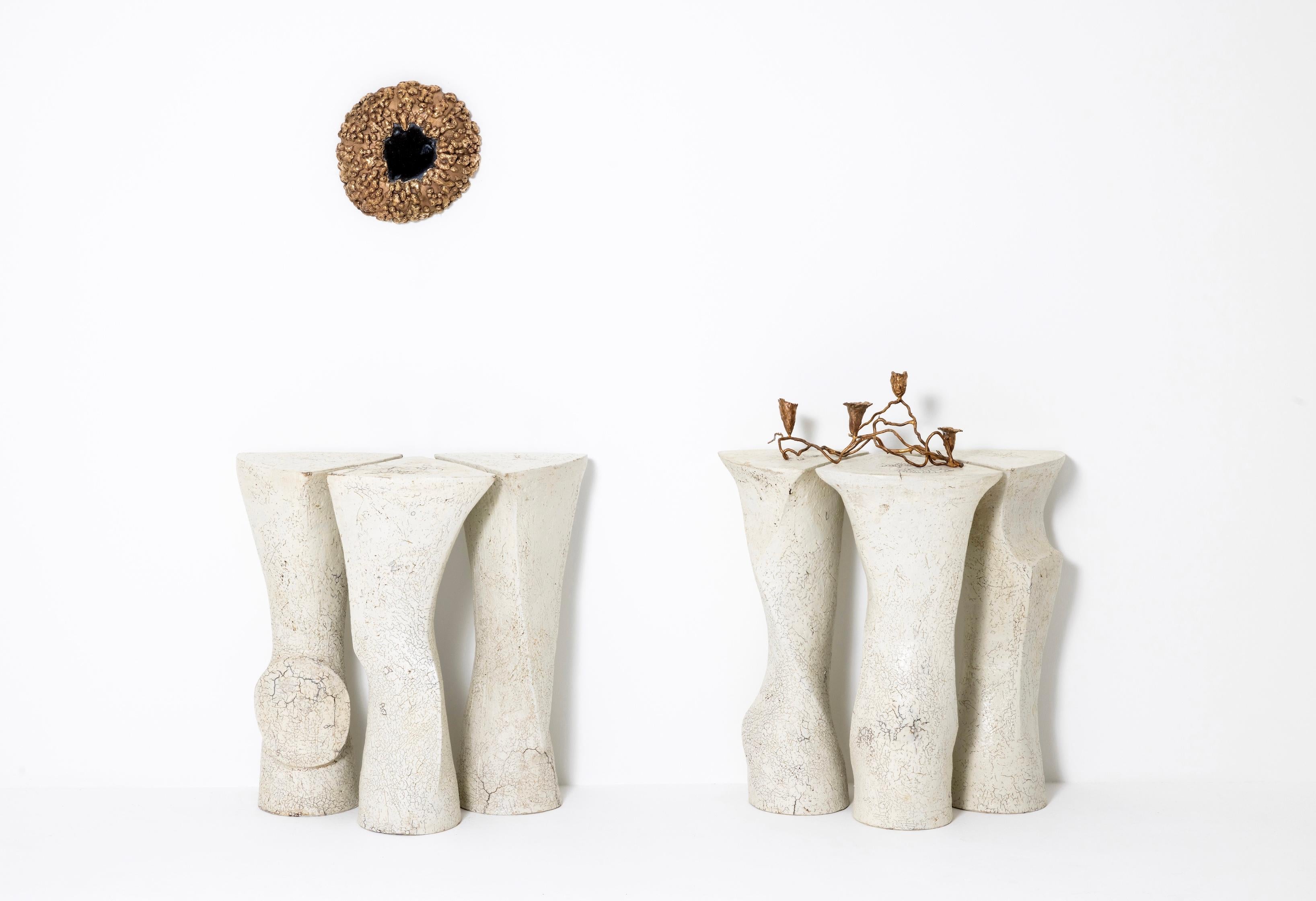 Contemporary Ceramic Console Table by Agnès Debizet, France For Sale 2