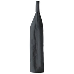 Contemporary Ceramic Decorative Bottle Liscia Black