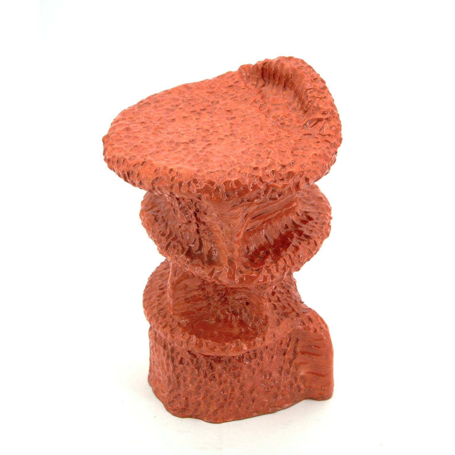 Hand-Crafted Contemporary Ceramic Furniture, Stool, 2020, Rutger de Regt, The Netherlands