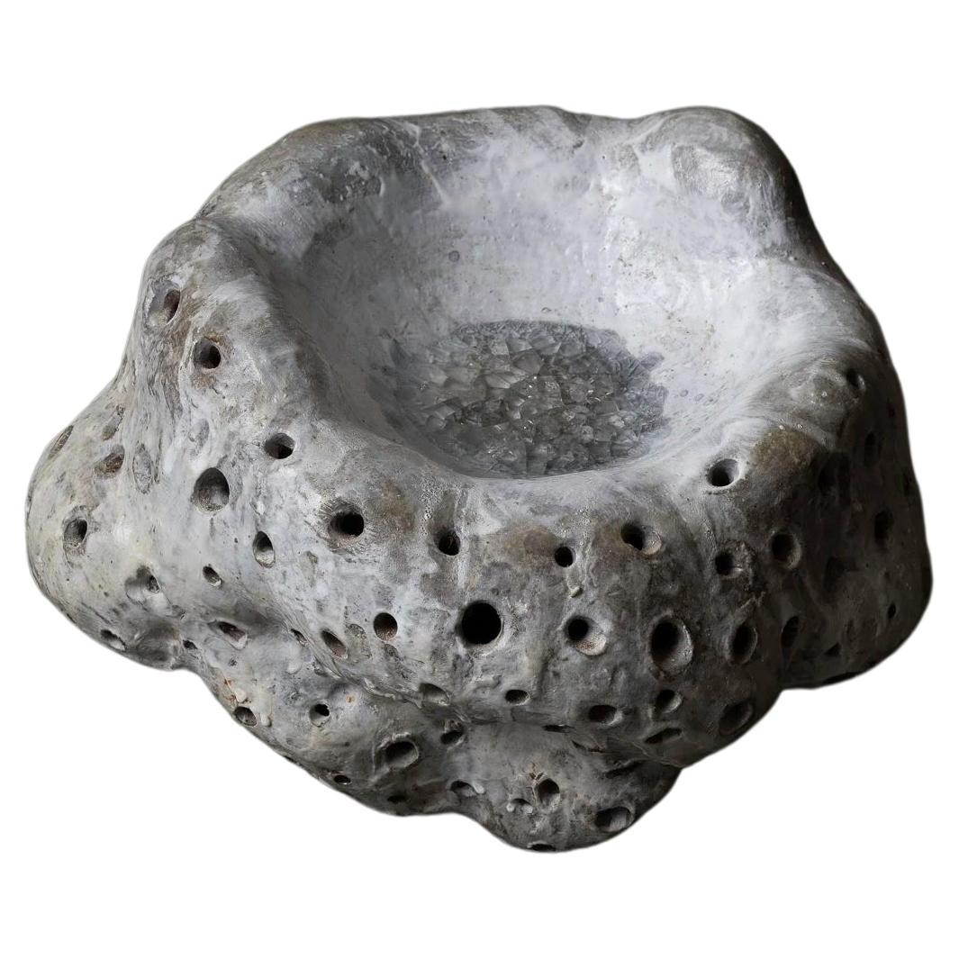 Contemporary Ceramic "Geode" Sculpture by Agnès Debizet, 2020