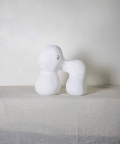 Contemporary Ceramic  Handmade Sculpture  "Double Buddy" by AOAO