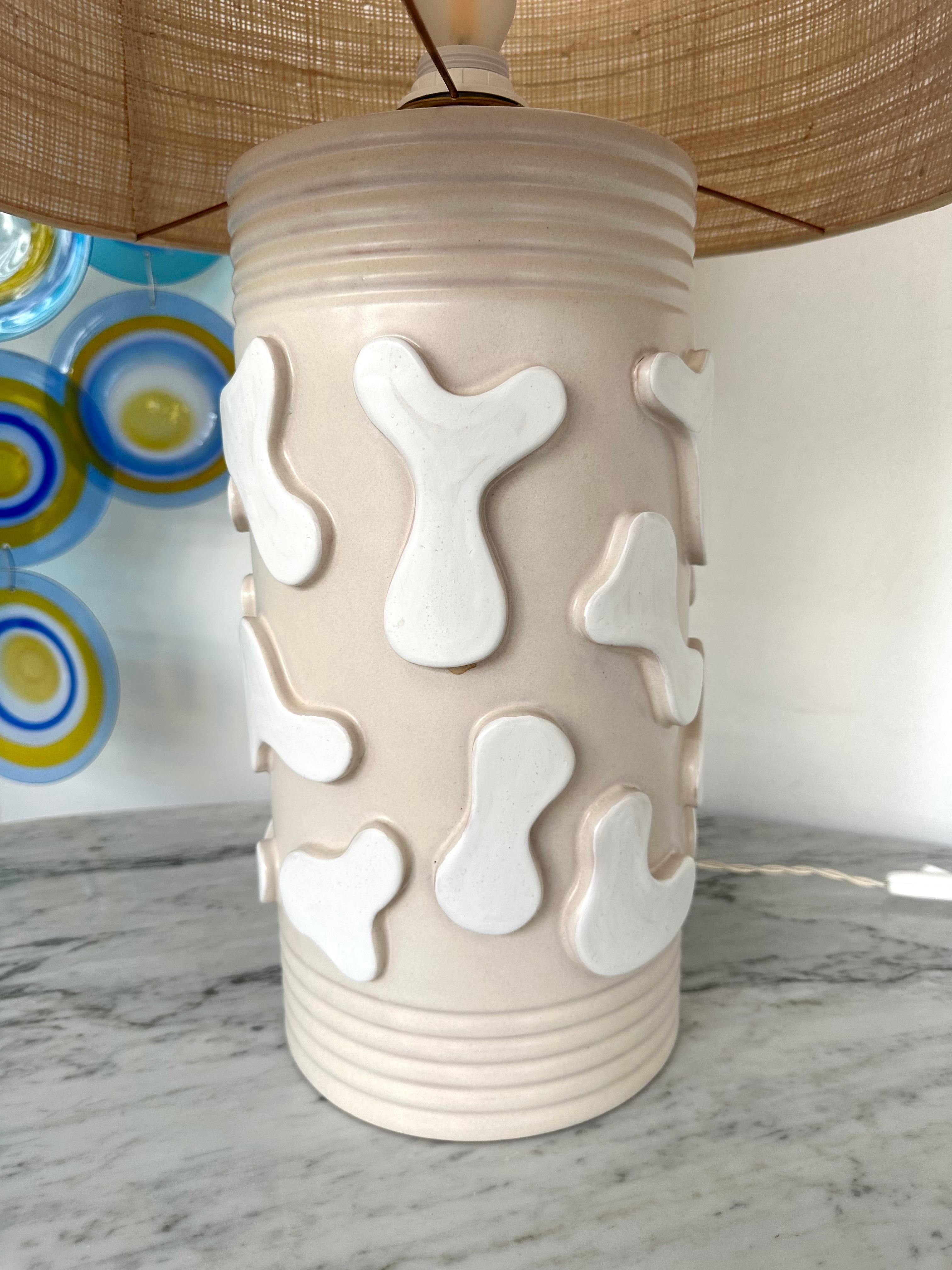 Mid-Century Modern Contemporary Ceramic Lamp by Antonio Cagianelli, Italy For Sale