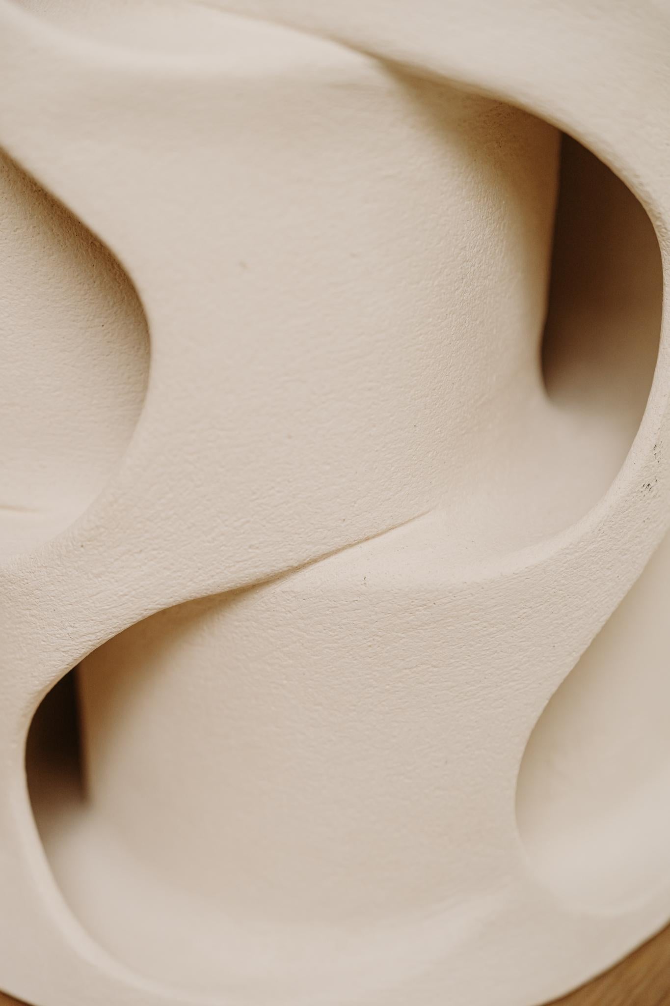 contemporary ceramic lamp by Guy Bareff For Sale 1