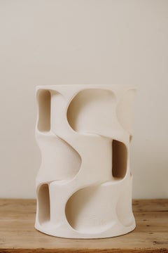 contemporary ceramic lamp by Guy Bareff