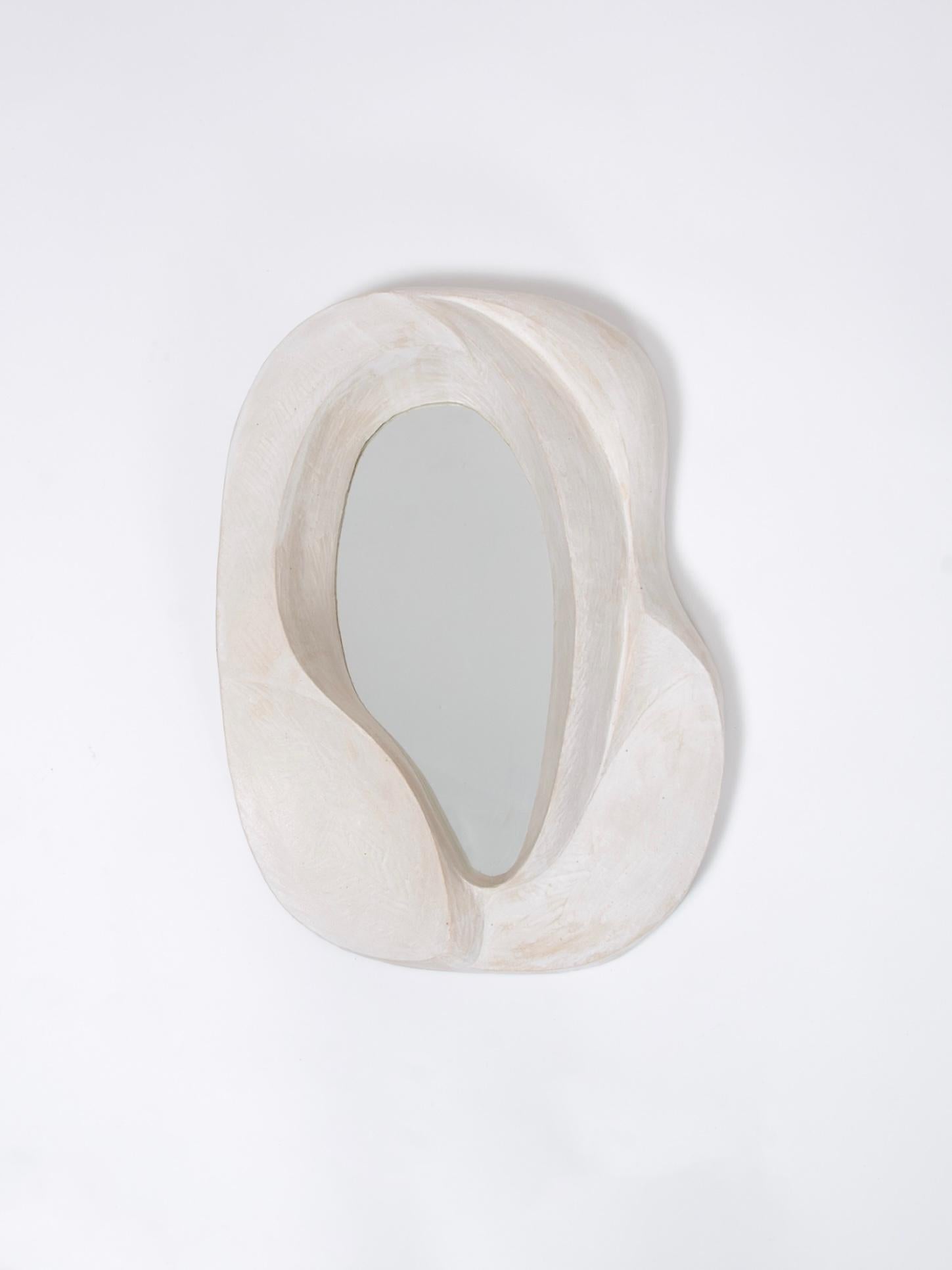 French Contemporary Ceramic Mirror by Natasha Dakhli For Sale