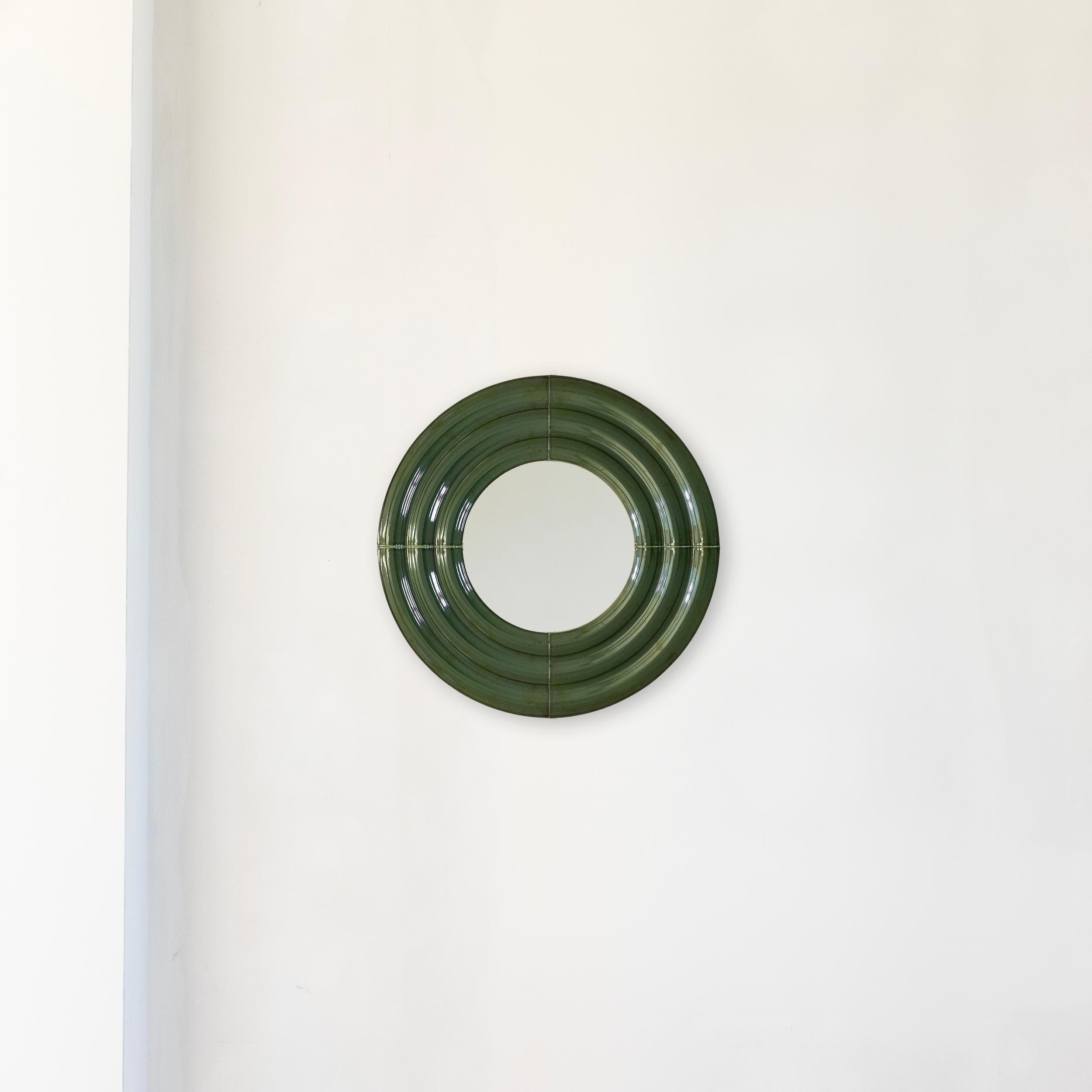 Contemporary Keramik-Spiegel 'ELO 1' von Pani Jurek, 60 Grün im Angebot 4
