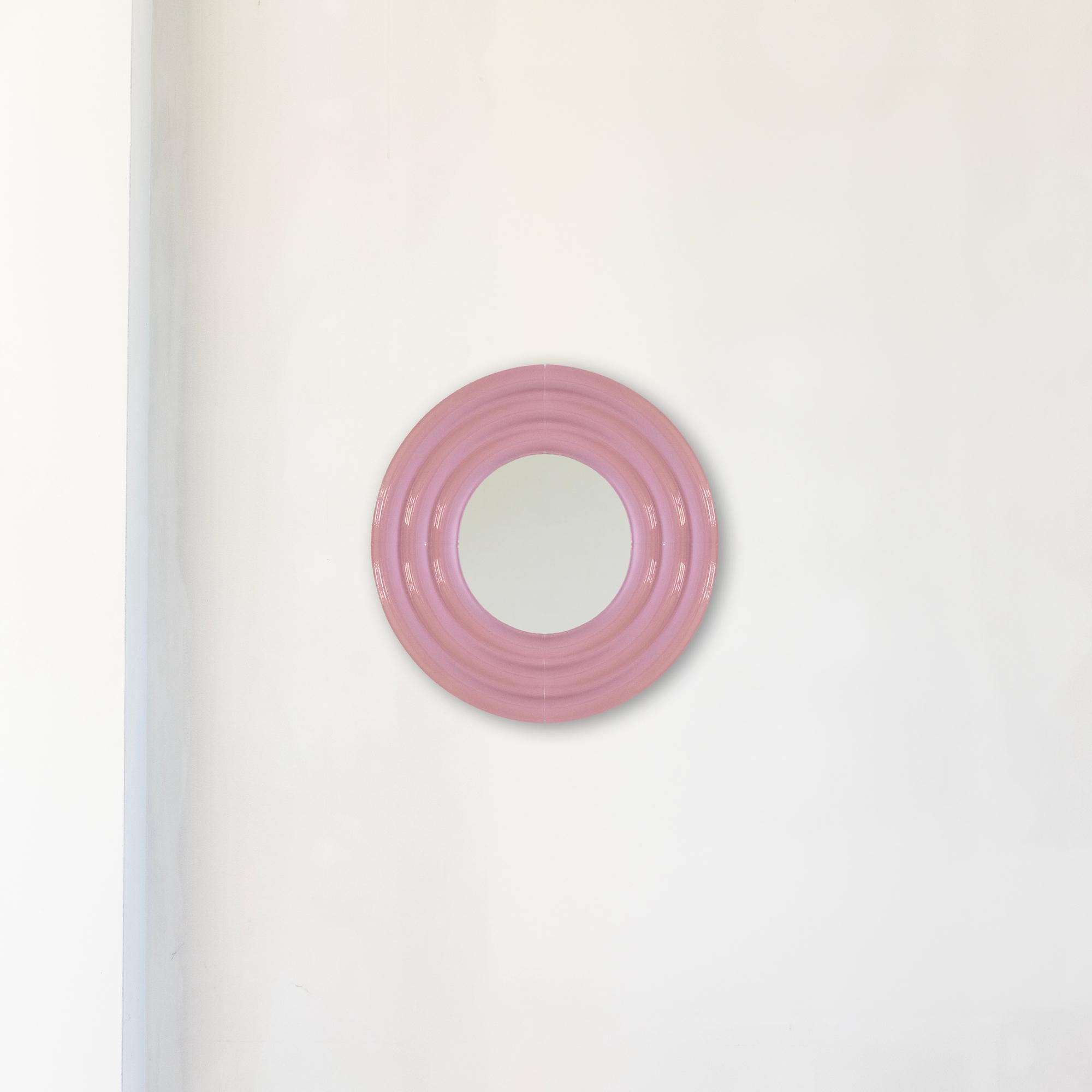 ELO 1 Mirror
Signed by Pani Jurek

Dimensions: D60 x 4 cm
Hand glazed ceramic
Color shown on main image: Pink
_________________________________

Pani Jurek is a Polish design studio founded by artist and designer Magdalena Jurek. Pani Jurek designs