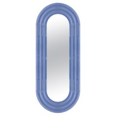 Contemporary Ceramic Mirror 'Elo 2' by Pani Jurek, 150-60 Lilac
