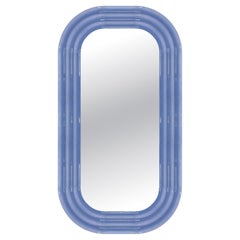 Contemporary Ceramic Mirror 'Elo 3' by Pani Jurek, 150-80 Lilac