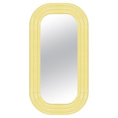 Contemporary Ceramic Mirror 'Elo 3' by Pani Jurek, 150-80 Yellow
