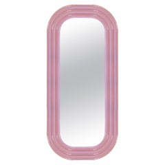 Contemporary Ceramic Mirror 'Elo 4' by Pani Jurek, 180 Pink