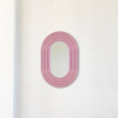 Espejo de cerámica contemporáneo "Elo" de Pani Jurek, 60-90 Rosa