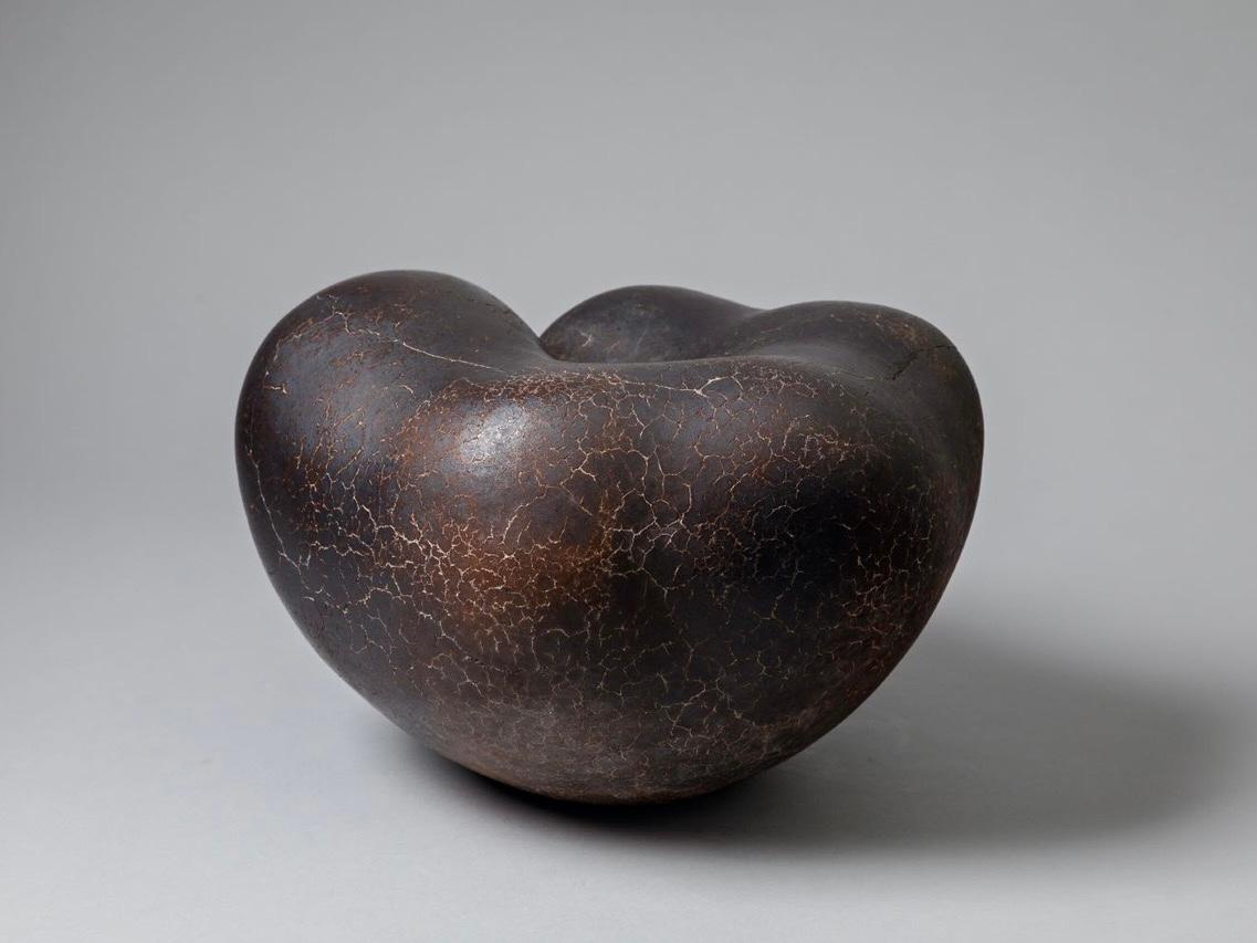 Zeitgenössische organische Keramik-Skulptur von Dominique Legros (Organische Moderne) im Angebot