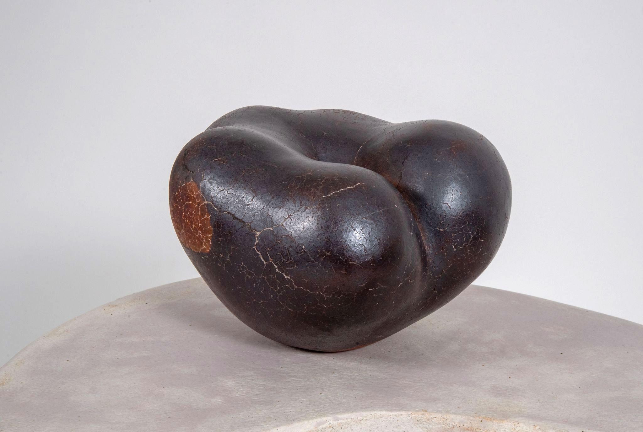 Zeitgenössische organische Keramik-Skulptur von Dominique Legros (Steingut) im Angebot