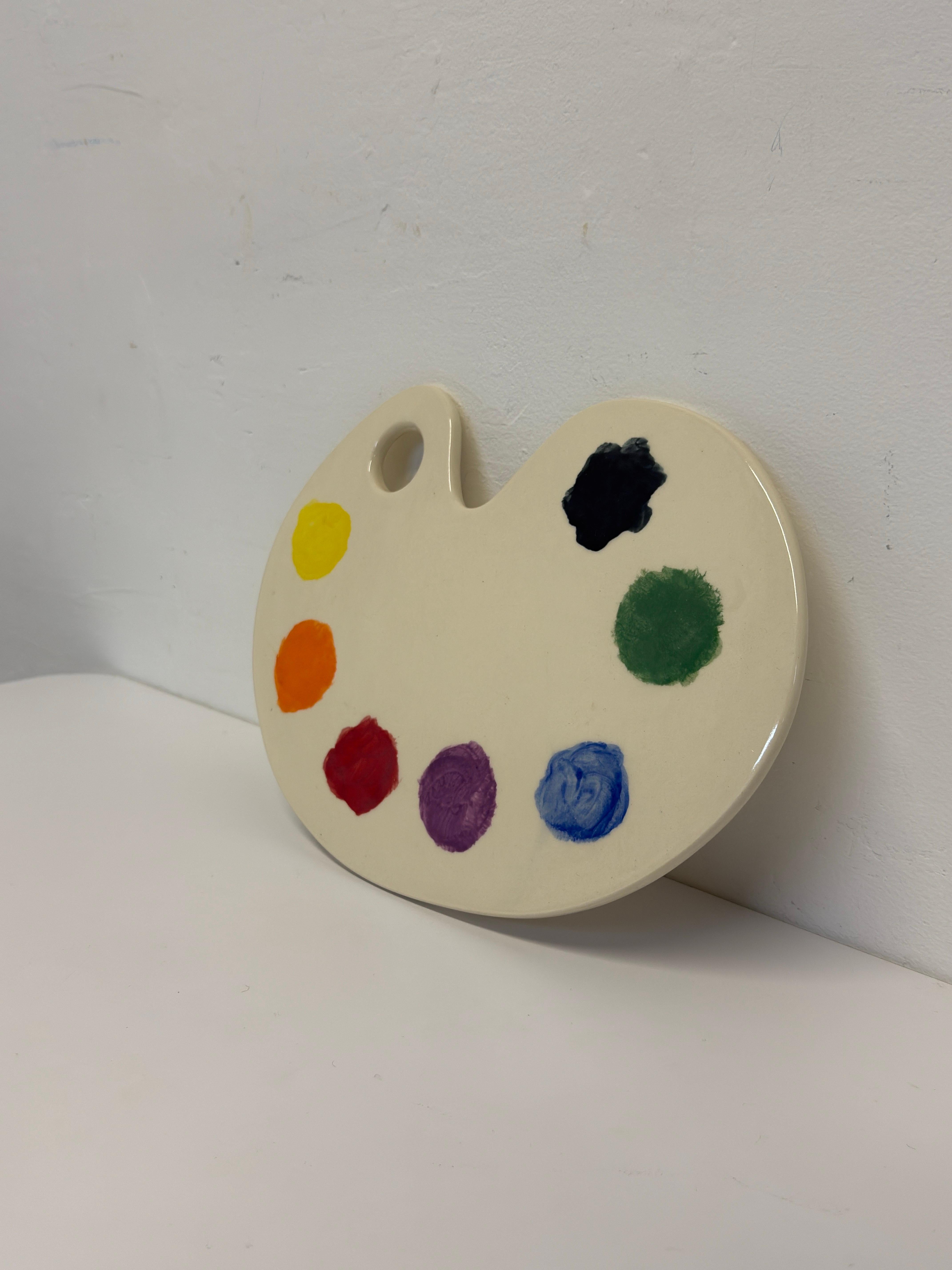 Pintores ceramistas contemporáneos Escultura de palet, Firmada 2019 en venta 3