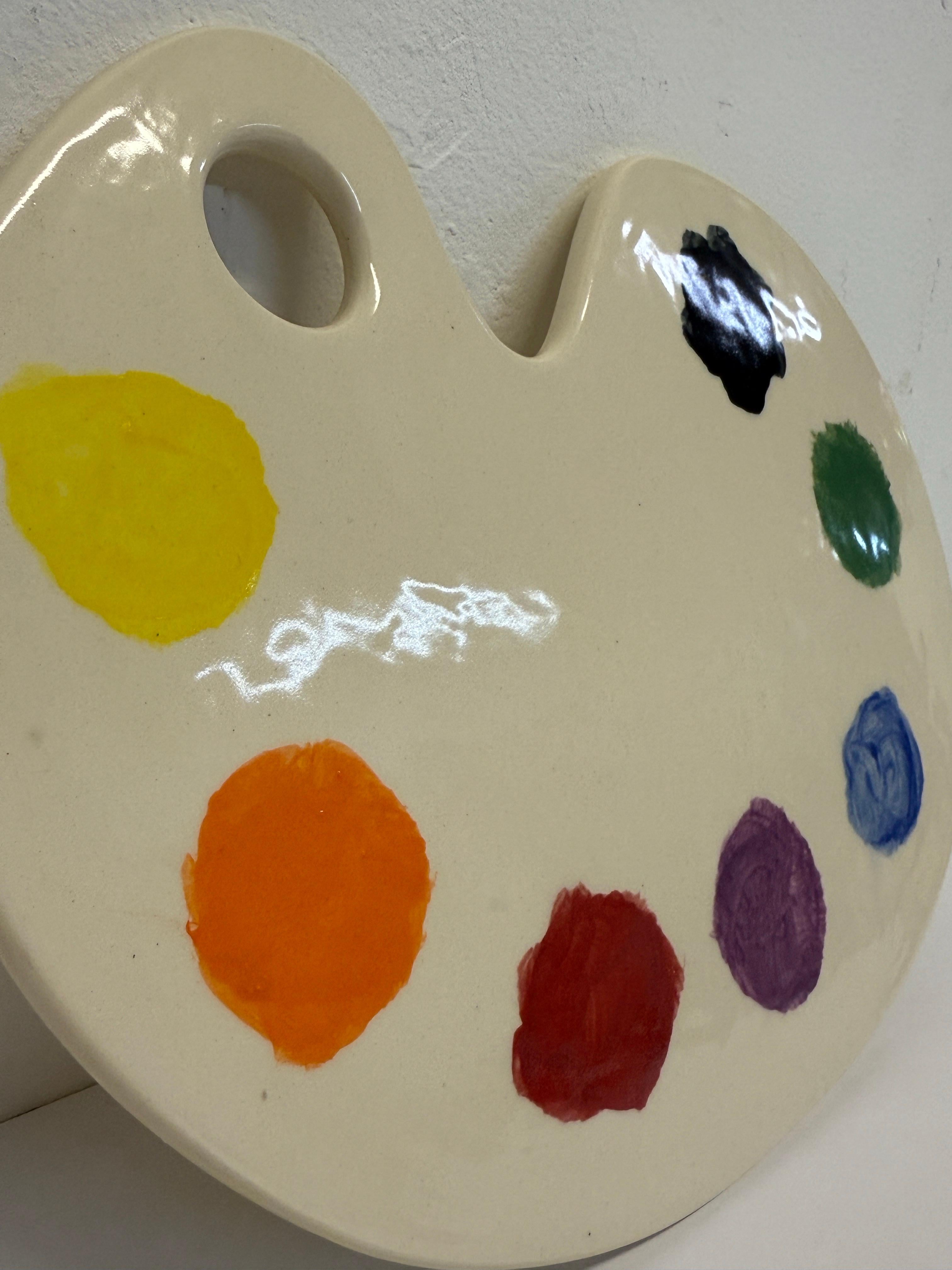 Pintores ceramistas contemporáneos Escultura de palet, Firmada 2019 en venta 4