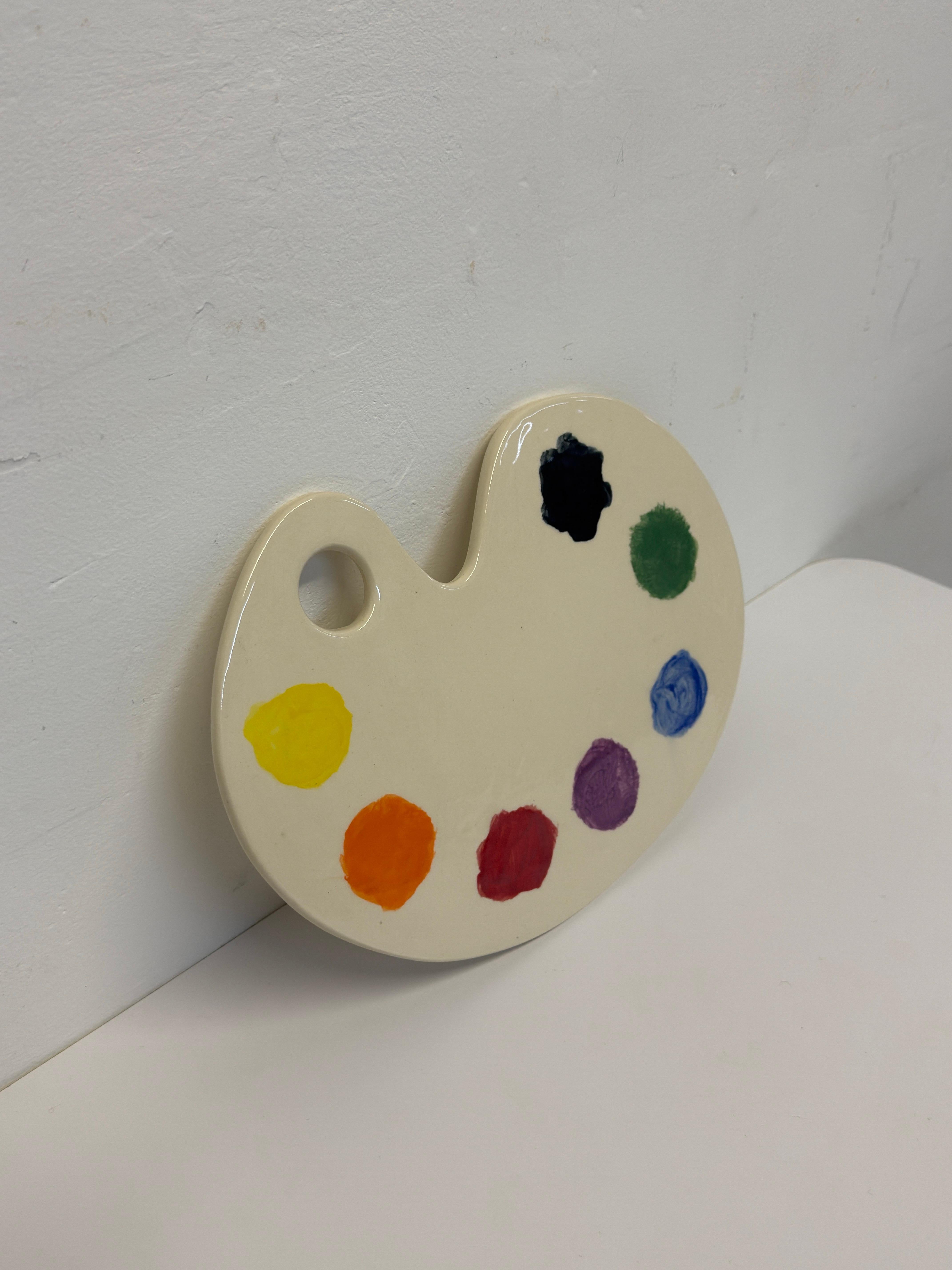 Pintores ceramistas contemporáneos Escultura de palet, Firmada 2019 en venta 2