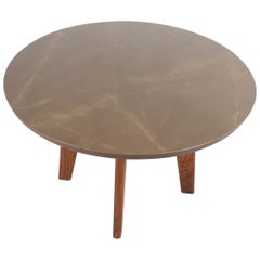 Contemporary Ceramic Round Dining Table