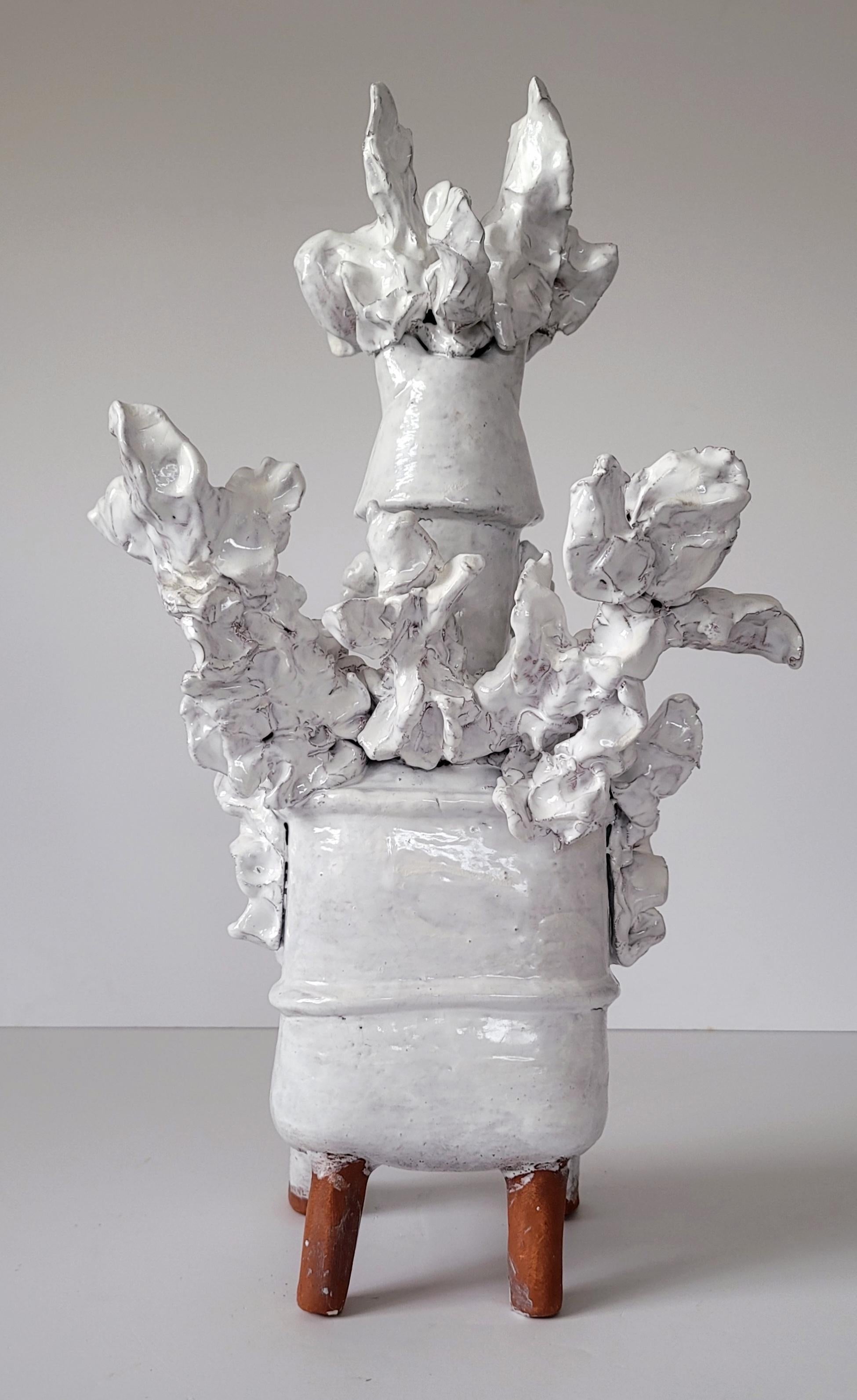 Américain Sculpture contemporaine en céramique de Nathan Mason en vente